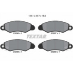 Piduriklotsi komplekt, ketaspidur TEXTAR 2329601