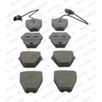 Piduriklotsi komplekt, ketaspidur FERODO FDB1709