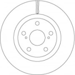 Piduriketas TRW DF6675