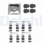 Lisakomplekt, ketaspiduriklotsid DELPHI LX0660