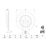 Piduriketas BOSCH 0 986 479 D64