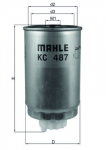 K&uuml;tusefilter MAHLE ORIGINAL KC 487
