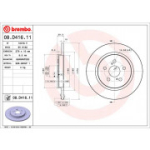 Piduriketas BREMBO 08.D416.11