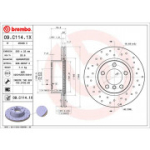 Piduriketas BREMBO 09.C114.1X