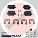 Piduriklotsi komplekt, ketaspidur ZIMMERMANN 21433.170.2