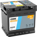 Aku EXIDE Premium EA530 53AH 450A