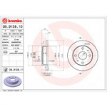 Piduriketas BREMBO 08.9138.10