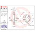 Piduriketas BREMBO 09.A721.11