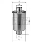 Filter, t&ouml;&ouml;h&uuml;draulika MANN-FILTER W 79/2