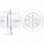 Piduriketas DELPHI BG2420