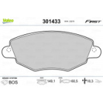 Piduriklotsi komplekt, ketaspidur VALEO 301433