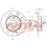 Piduriketas FREMAX BD-9110