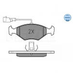 Piduriklotsi komplekt, ketaspidur MEYLE 025 232 2018/W