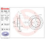 Piduriketas BREMBO 08.7626.1X