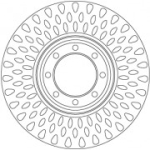 Piduriketas TRW DF6688S