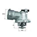 Termostaat,Jahutusvedelik MAHLE ORIGINAL TM 28 87