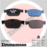 Piduriklotsi komplekt,ketaspidur ZIMMERMANN 22317.185.1