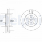 Piduriketas DELPHI BG3355