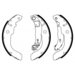Piduriklotside komplekt BOSCH 0 986 487 960