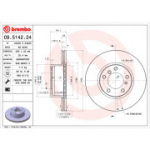 Piduriketas BREMBO 09.5142.24