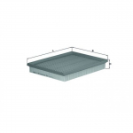 &Otilde;hufilter MAHLE ORIGINAL LX 1662