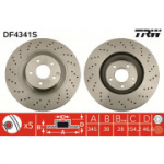 Piduriketas TRW DF4341S