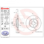 Piduriketas BREMBO 09.5843.11