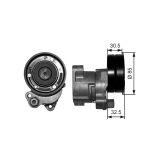 Rihmapinguti, soonrihm GATES T38572