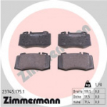 Piduriklotsi komplekt, ketaspidur ZIMMERMANN 23745.175.1