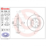 Piduriketas BREMBO 08.7238.11