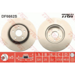 Piduriketas TRW DF6662S