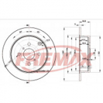Piduriketas FREMAX BD-1221