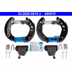 Piduriklotside komplekt ATE 03.0520-5519.3