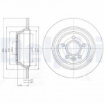 Piduriketas DELPHI BG4238C