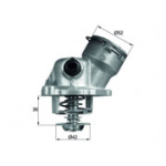 Termostaat,Jahutusvedelik MAHLE ORIGINAL TM 29 100D