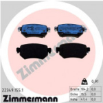 Piduriklotsi komplekt, ketaspidur ZIMMERMANN 22349.155.1
