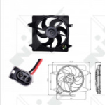 Ventilaator,mootorijahutus NRF 47019