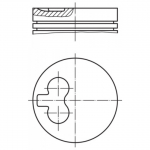 Kolvid MAHLE ORIGINAL 029 82 12