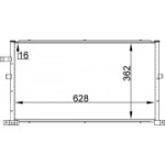 Kondensaator, kliimaseade MAHLE ORIGINAL AC 296 001S