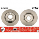 Piduriketas TRW DF4208