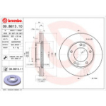 Piduriketas BREMBO 09.B613.11