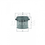 &Otilde;hufilter MAHLE ORIGINAL LX 671
