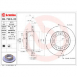 Piduriketas BREMBO 09.7263.20