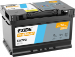 Aku EXIDE Premium EA722 72AH 720A