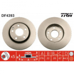 Piduriketas TRW DF4393