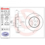 Piduriketas BREMBO 08.9175.11