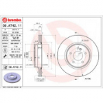 Piduriketas BREMBO 09.A742.11