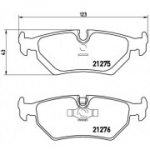 Piduriklotsi komplekt, ketaspidur BREMBO P 23 062