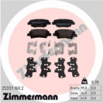 Piduriklotsi komplekt, ketaspidur ZIMMERMANN 25337.160.2