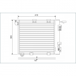 Kondensaator, kliimaseade VALEO 817506